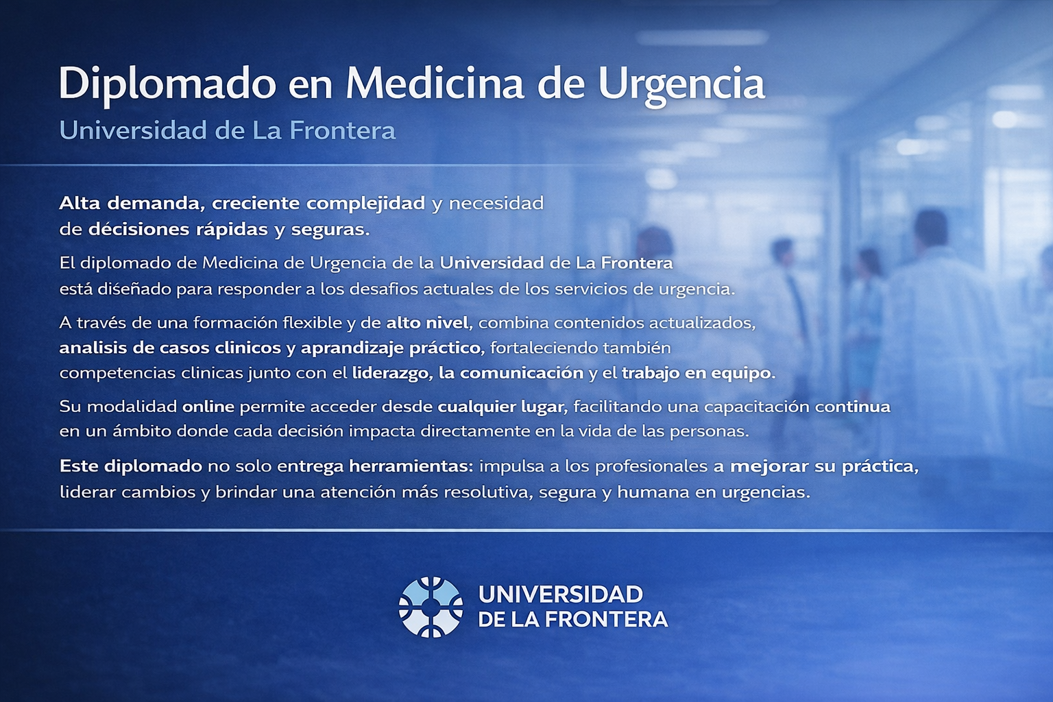 DIPLOMADO EN MEDICINA DE URGENCIA