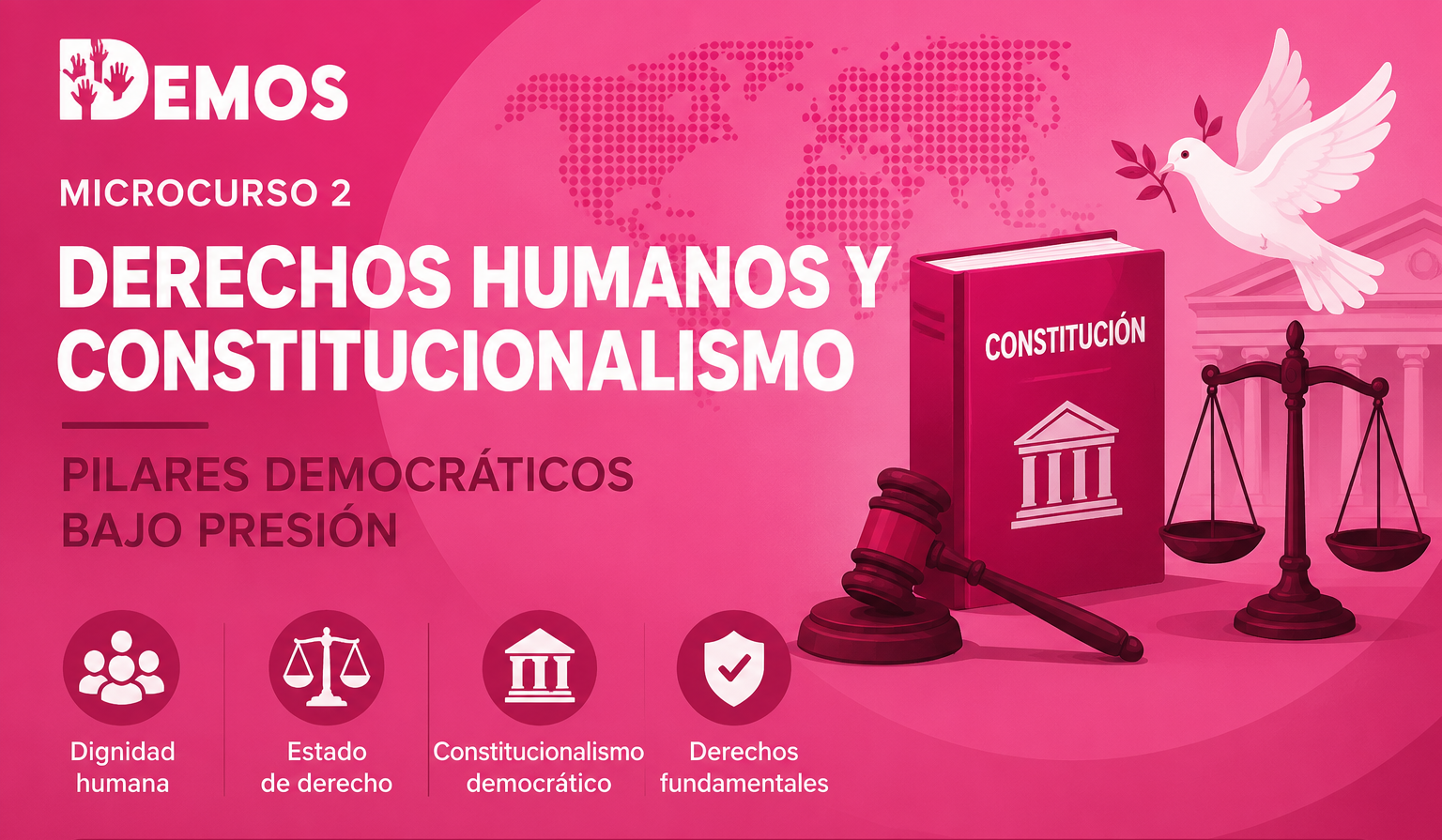 Microcurso 2: Derechos humanos y constitucionalismo – pilares democráticos bajo presión