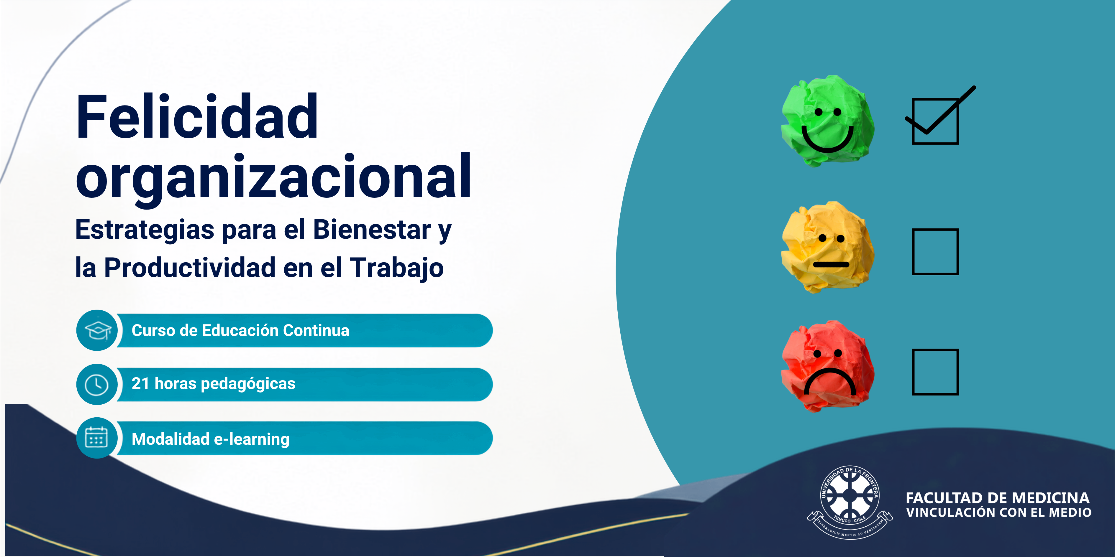 Curso Felicidad Organizacional: Estrategias para el Bienestar y la Productividad en el Trabajo